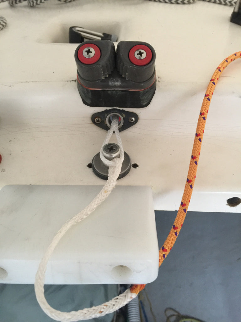 Etchells Jib Halyard with Post – Sound Rigging Services